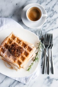 Make your waffles the fluffiest ever with this secret ingredient!