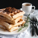 This is our family favorite recipe for Fluffiest Waffles!