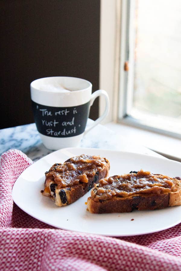 Spread Spiced Apple Butter on your morning toast for a sweet autumn breakfast.