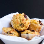 Orange Date Blender Muffins require most of the mixing in a blender - so simple and tasty!