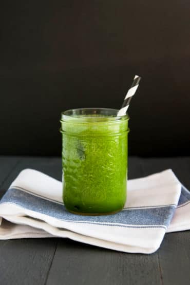 Kiwi Green Juice | breakfast for dinner