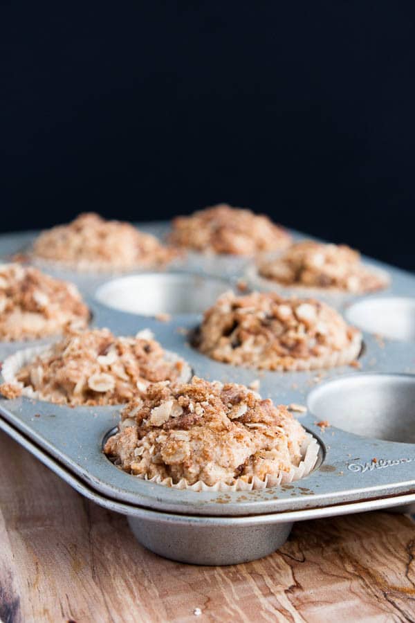 Bakery-style Cinnamon Streusel Muffins for a sweet breakfast!