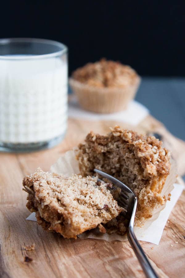 Bakery-style Cinnamon Streusel Muffins for a sweet breakfast!