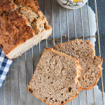 Healthier Banana Bread made with 100% whole wheat!
