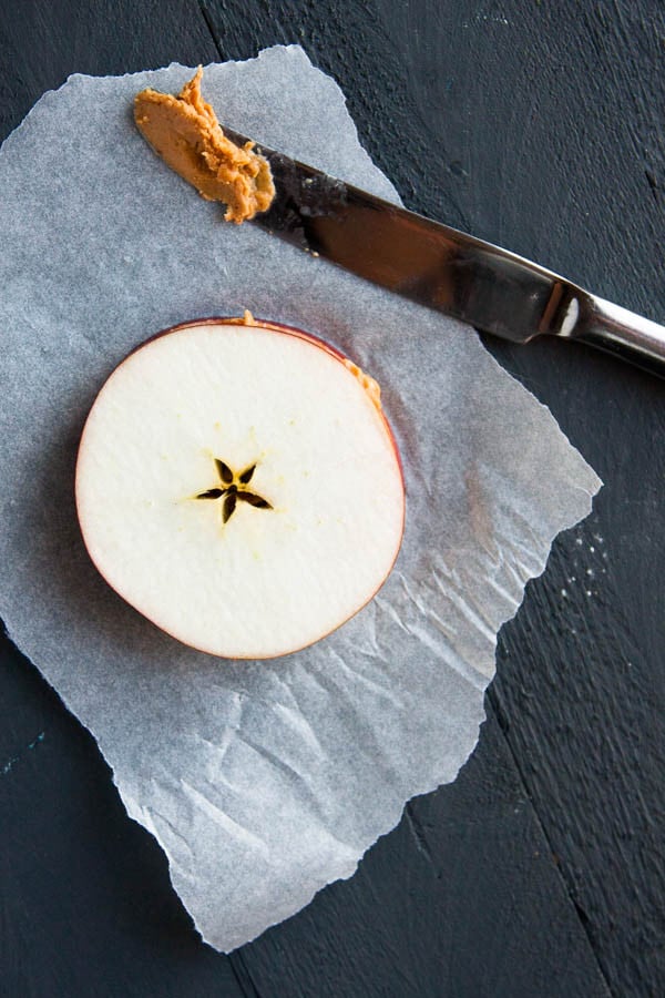 Grab an Apple Peanut Butter Granola Sandwiches for an easy to-go breakfast!