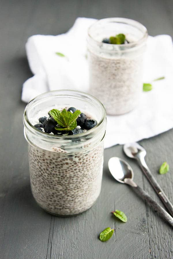 Chia Pudding Jars