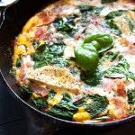 Paleo Sweet Potato Spinach Frittata