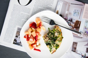Paleo Sweet Potato Spinach Frittata