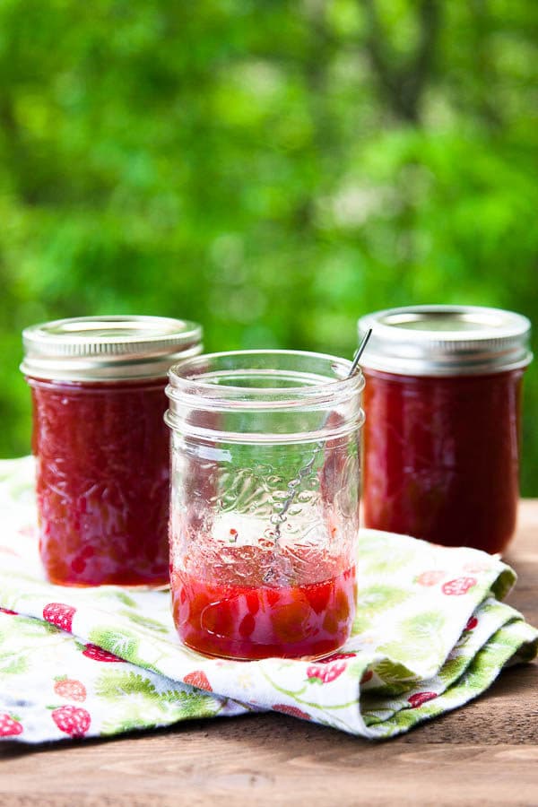IT'S RHUBARB SEASON! Rhubarb is such a unique fruit - so tangy and versatile and truly signifies the arrival of Spring. Here I've captured the flavours of Spring in Strawberry Rhubarb Jam.