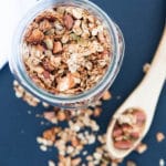 Nut and Seed Granola is a crunchy and protein-filled breakfast, to top on yogurt of your favourite fruit