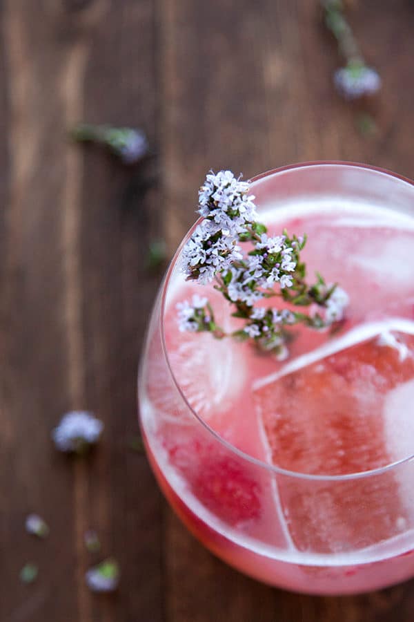 This Raspberry Gin Fizz is a delicate berry-filled cocktail splashed with a hint of soda water and lime for a light, refreshing drink. Most of the ingredients you already have on hand in your kitchen!