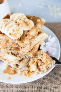 This recipe proves that oat flour waffles can be light, fluffy, and crispy, just like regular waffles! Use certified gluten-free oats to make your own oat flour.