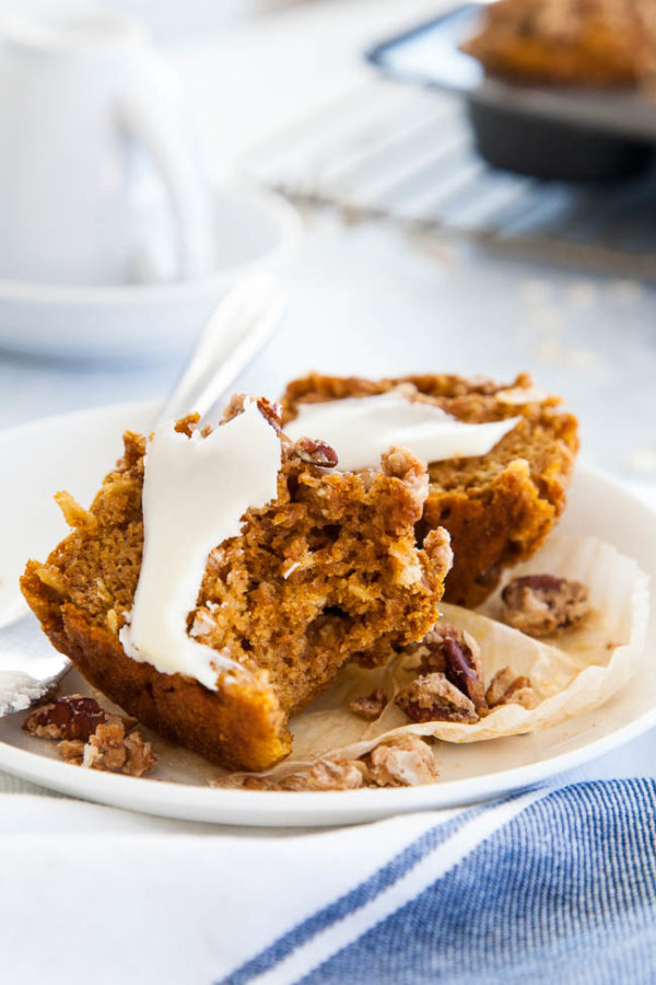 Healthy Pumpkin Muffins | breakfast for dinner