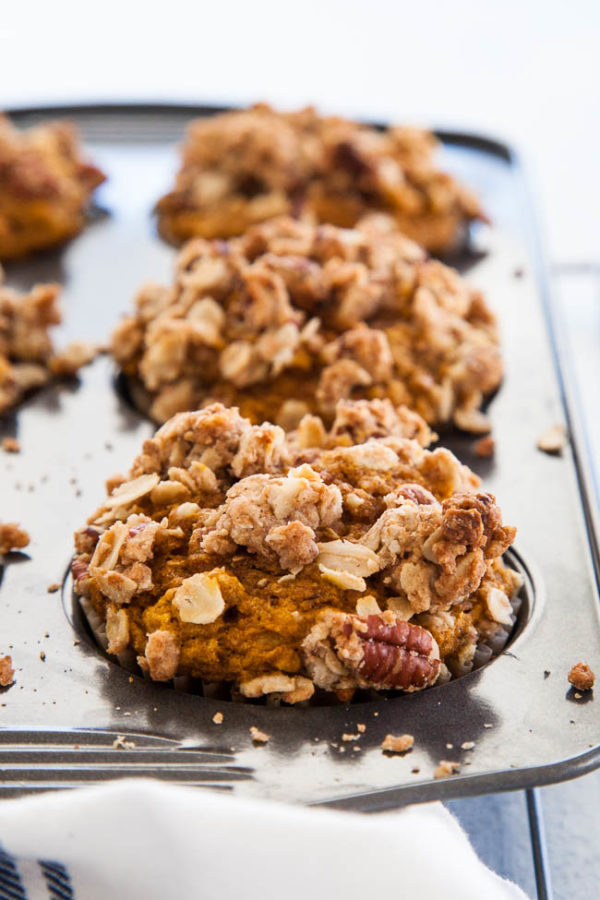 Healthy Pumpkin Muffins | breakfast for dinner