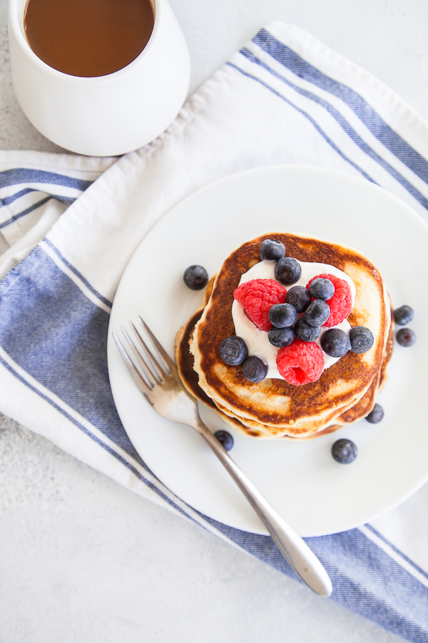 Greek Yogurt Pancakes - Breakfast For Dinner
